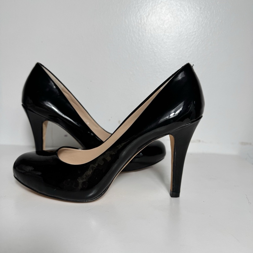 Sala Fifth Av Women's Selena Black Pattern Leather Shoes Sz 6.5